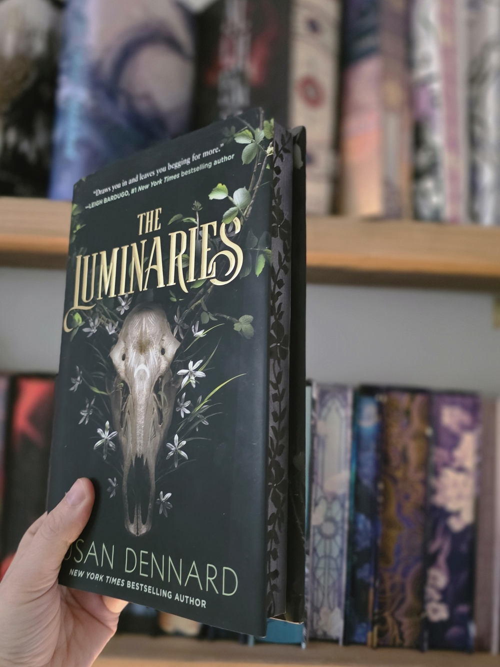 Special Edition Book – The Luminaries by Susan Dennard (Sprayed Edges, Signed)